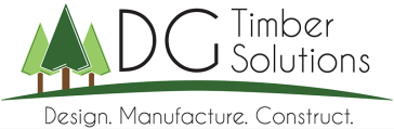 Timber Frame Structures - DG Timber Solutions Logo